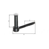 GOND A VISSER NOIR D14X85MM GOND A VISSER NOIR D14X85MM